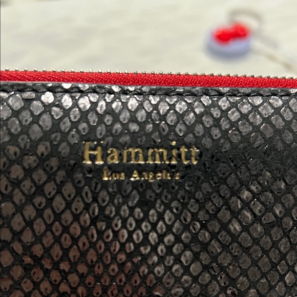 Hammitt Black and Silver Textured Wallet - Picture 2 of 9